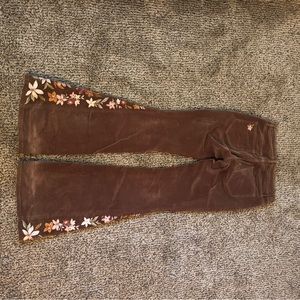 Driftwood Farrah Embroidered Cord Jeans